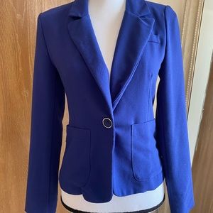Royal blue blazer